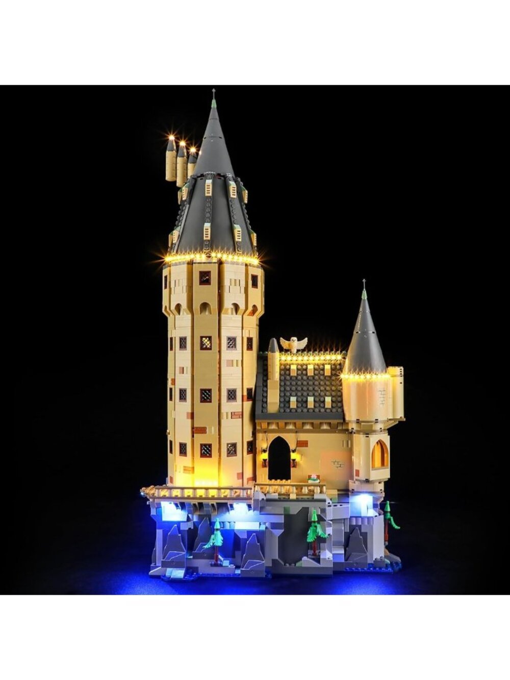 LED Lighting Kit for Hogwarts Castle Model - Main Tower Light for Lego Sets